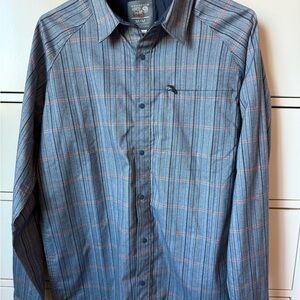 Mountain Hardware Men's Blue Plaid Shirt